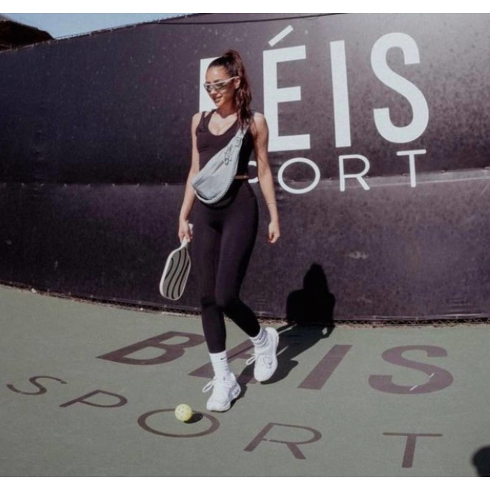 BEIS The Sport Pack Fanny Pack | Slate Grey Gray Blue | Belt Bag Crossbody Y2k - Picture 2 of 5